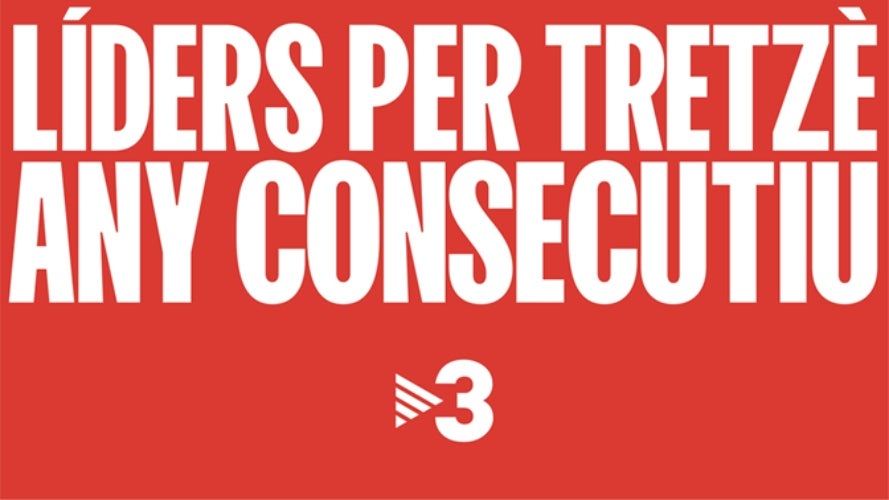 TV3, líder d'audiència el 2022