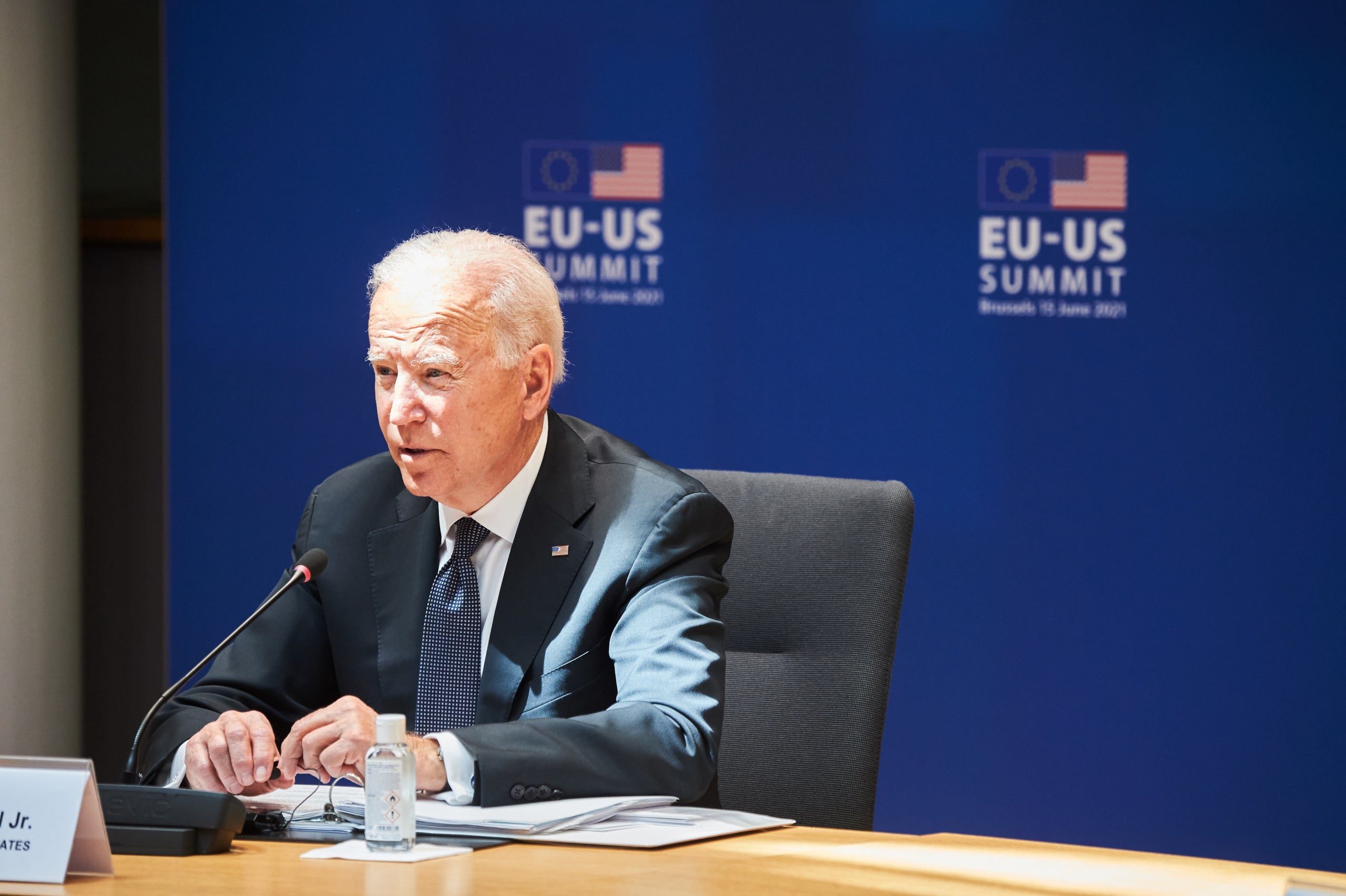 El president Joe Biden ha confirmat que han disparat l'aparell aerostàtic xinès quan es trobava sobre l'Atlàntic | ACN