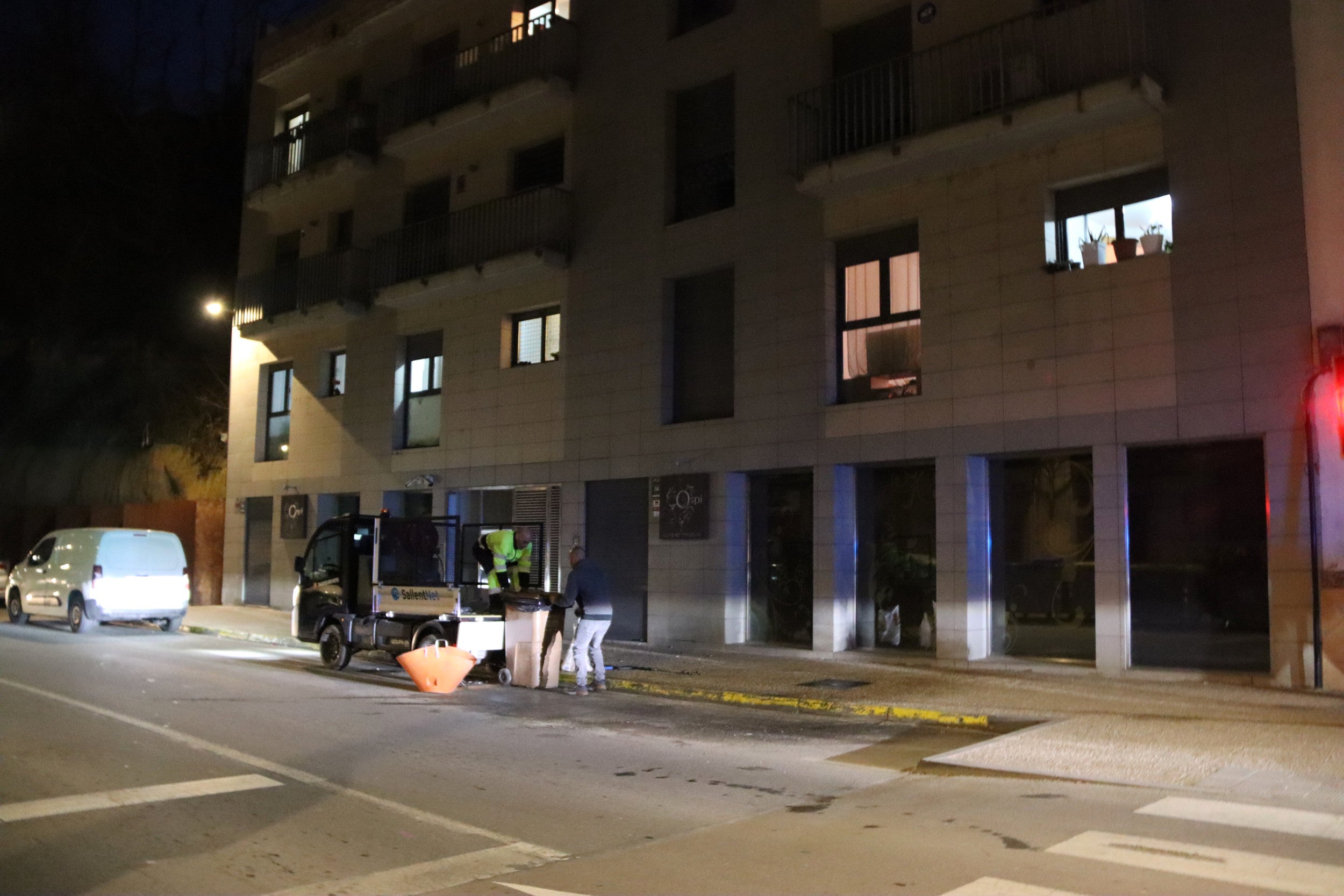 L'edifici des d'on han caigut les dues nenes / ACN