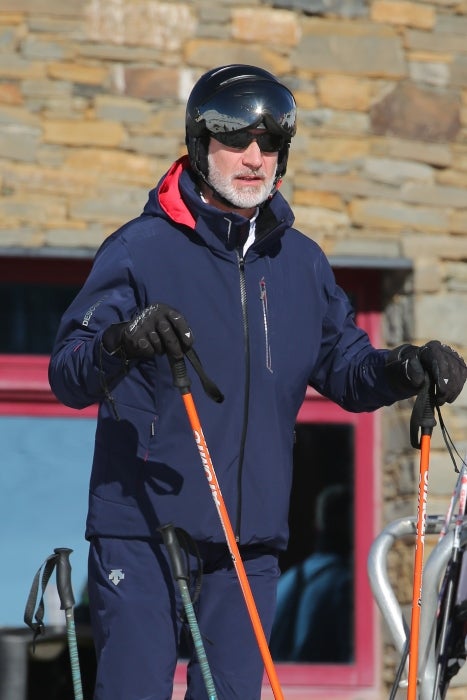 Felip VI gaudeix de la neu a Baqueira - Europa Press