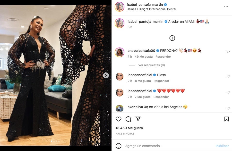 Isabel Pantoja canta a Miami - Europa Press
