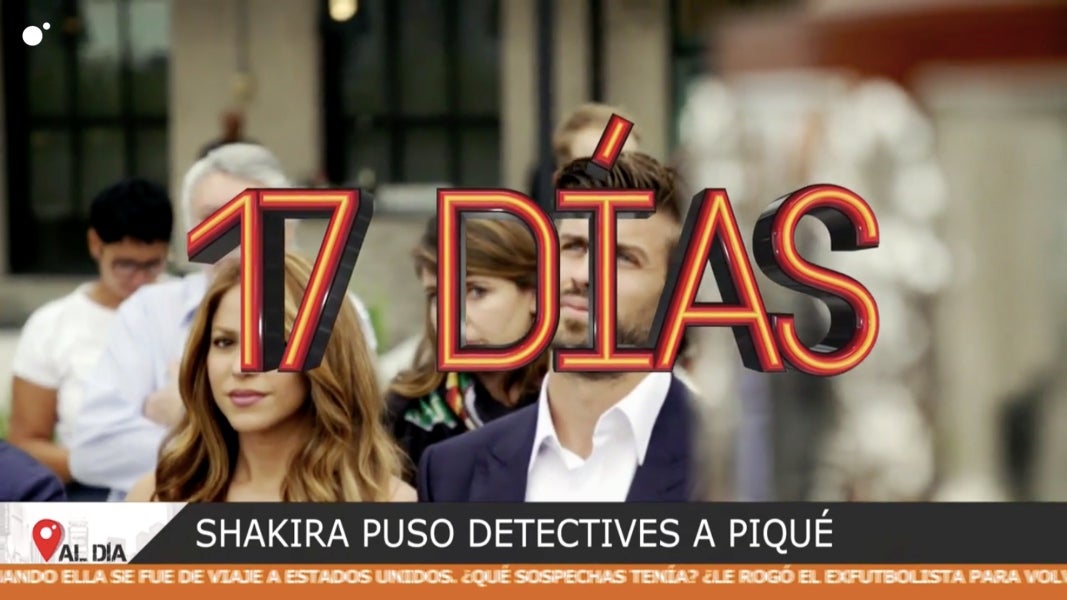 Shakira va contractar un detectiu per investigar Gerard Piqué 17 dies - Cuatro