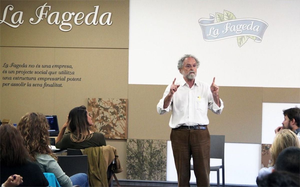 Cristóbal Colón, fundador de La Fageda | Foto de La Fageda


