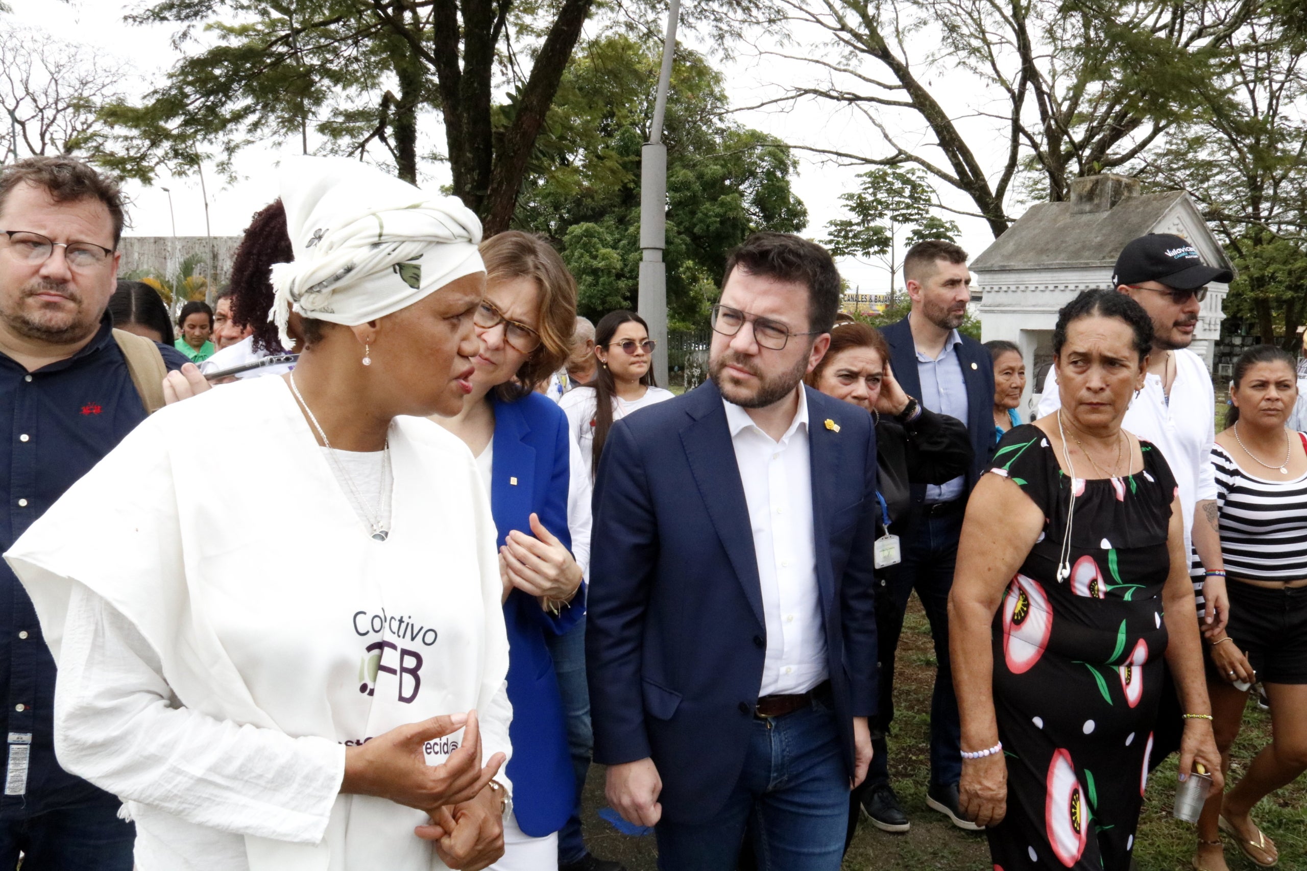 Pere Aragonès ha fet a Colòmbia la primera parada de la seva gira per l'Amèrica Llatina / ACN