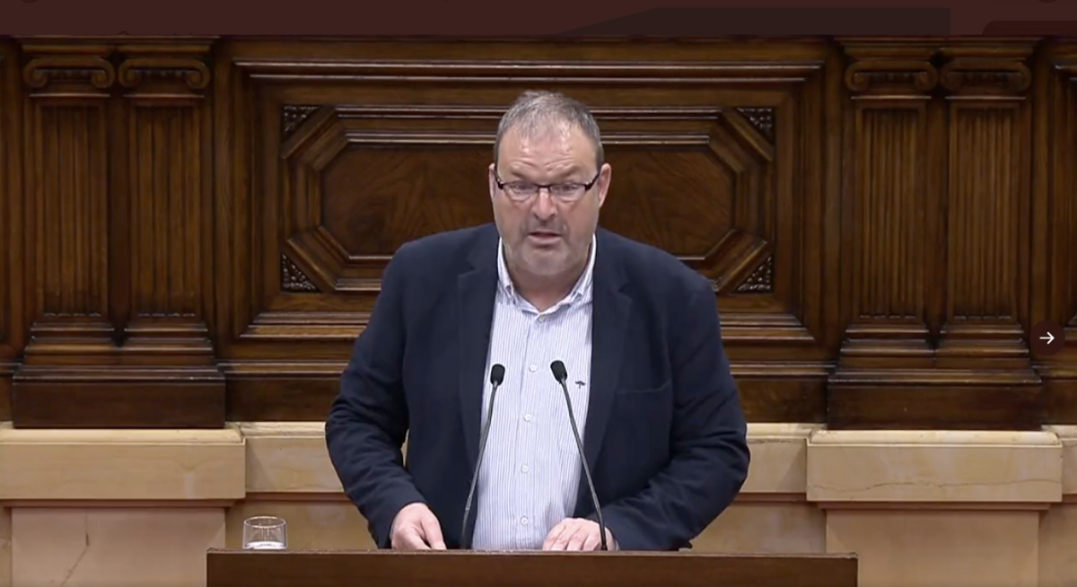 El diputat de Junts, Joaquim Calatayud / Junts per Catalunya