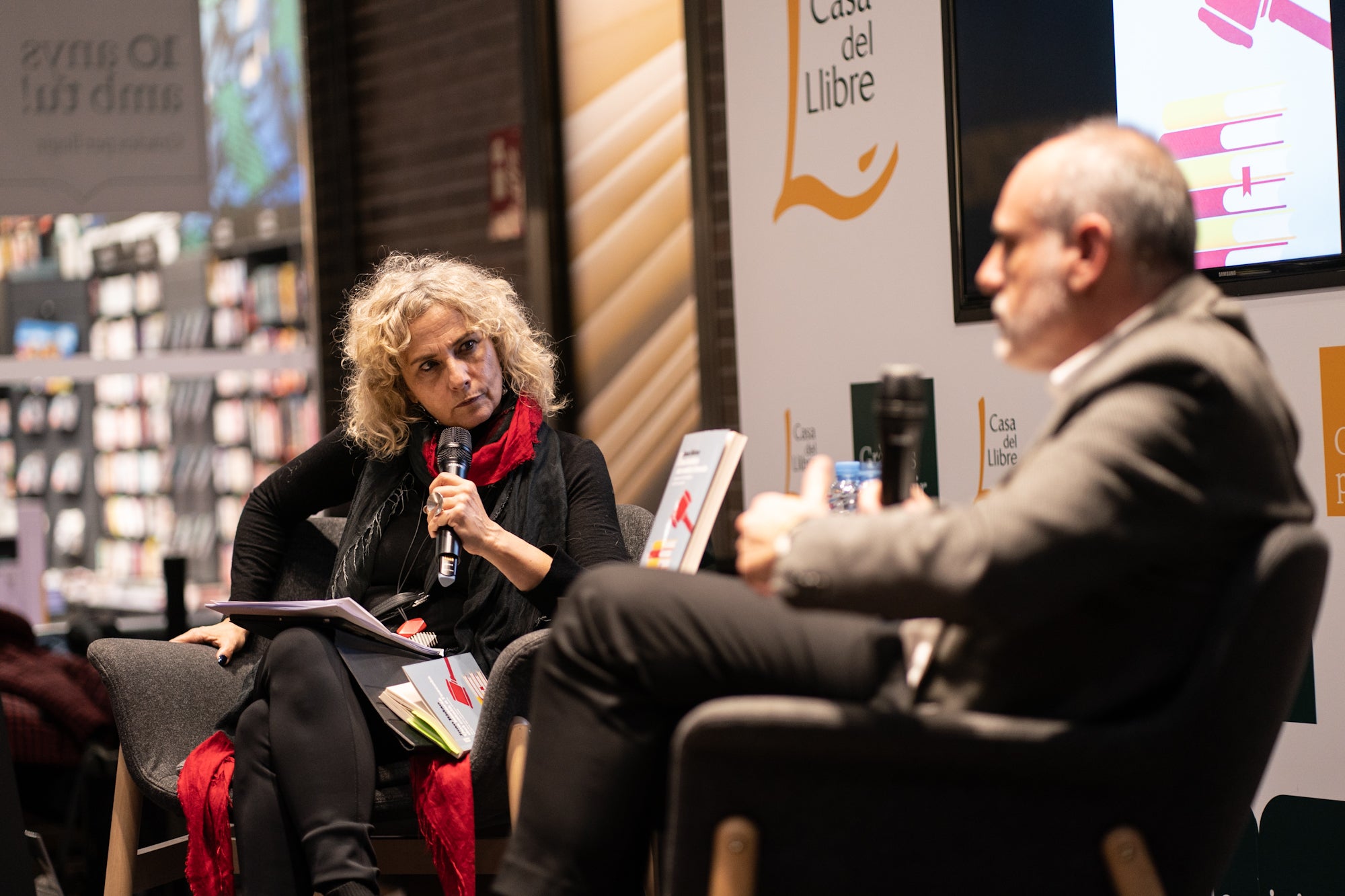 Presentació llibre “una història del català a l’escola de Joan Ridao 7/3/2023 / Mireia Comas