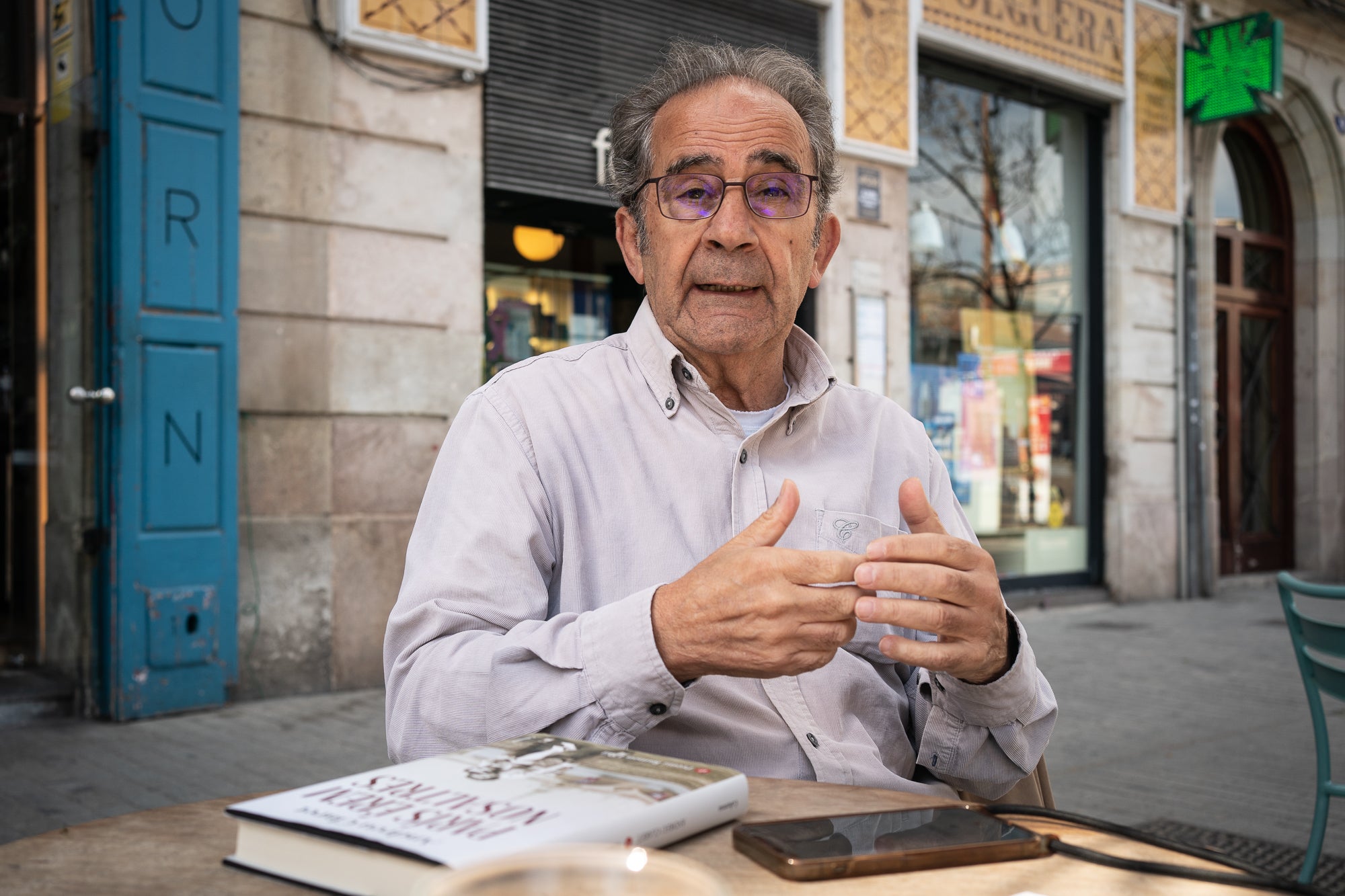 Andreu Claret, periodista i escriptor 30/3/2023 / Mireia Comas