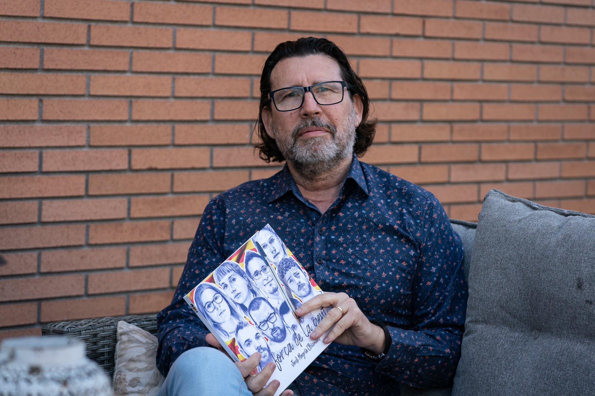 Jordi Magriñà 'Bicman' dibuixant 30/3/2023 / Mireia Comas