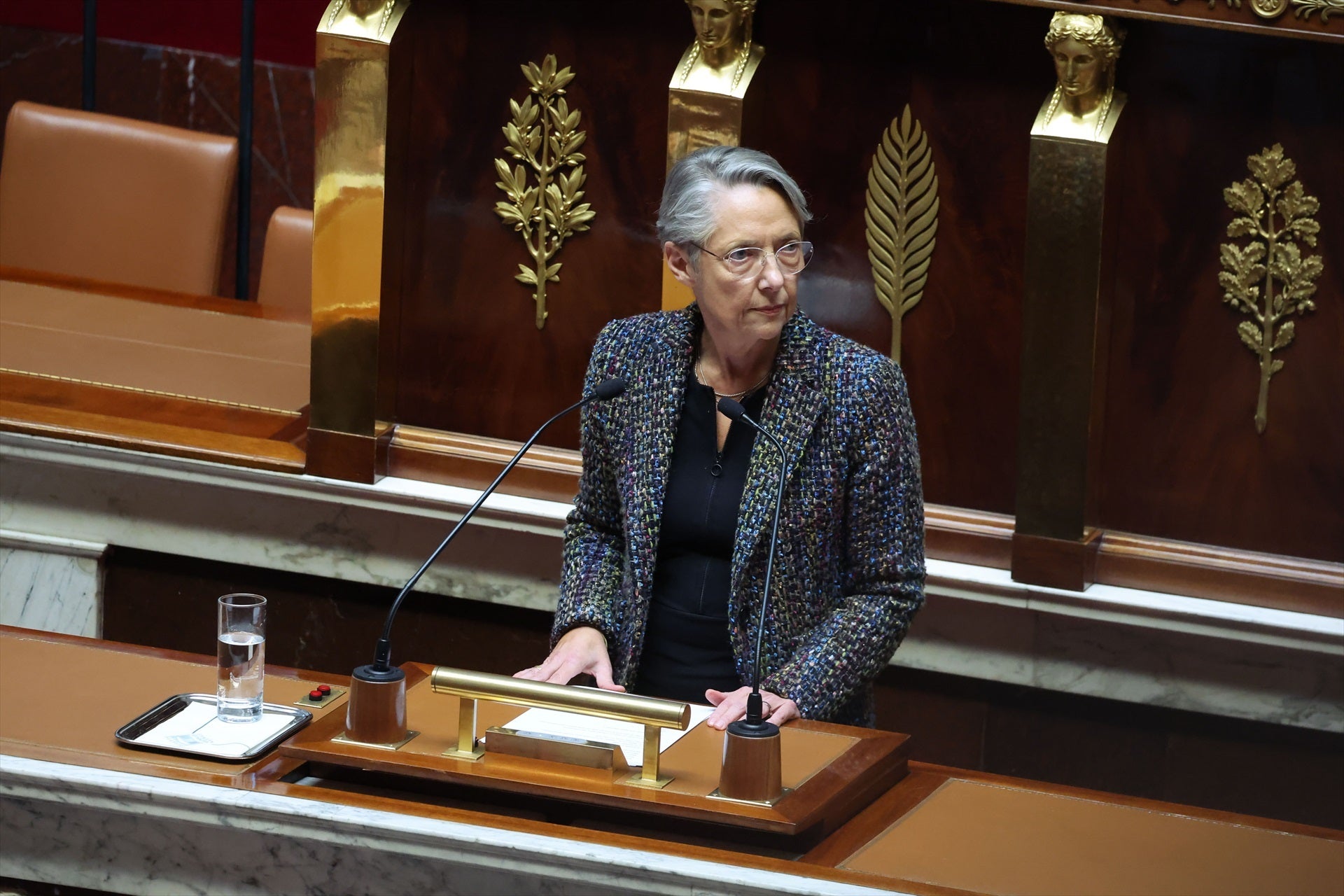 La primera ministra francesa, Elisabeth Borne / EP