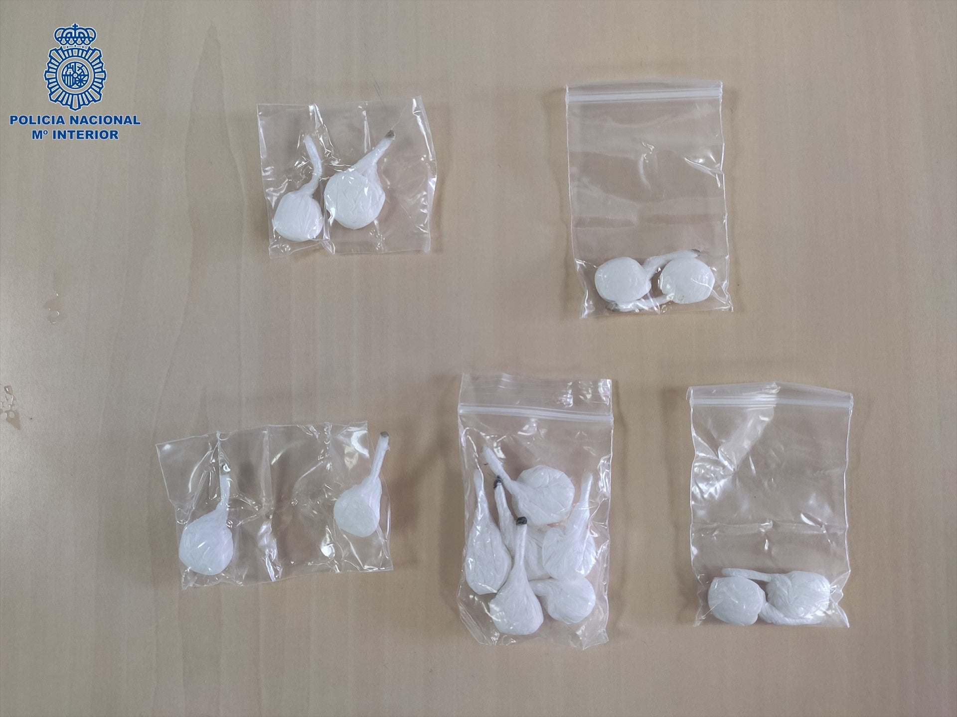 Cocaïna comissada per la Policia Nacional / CNP