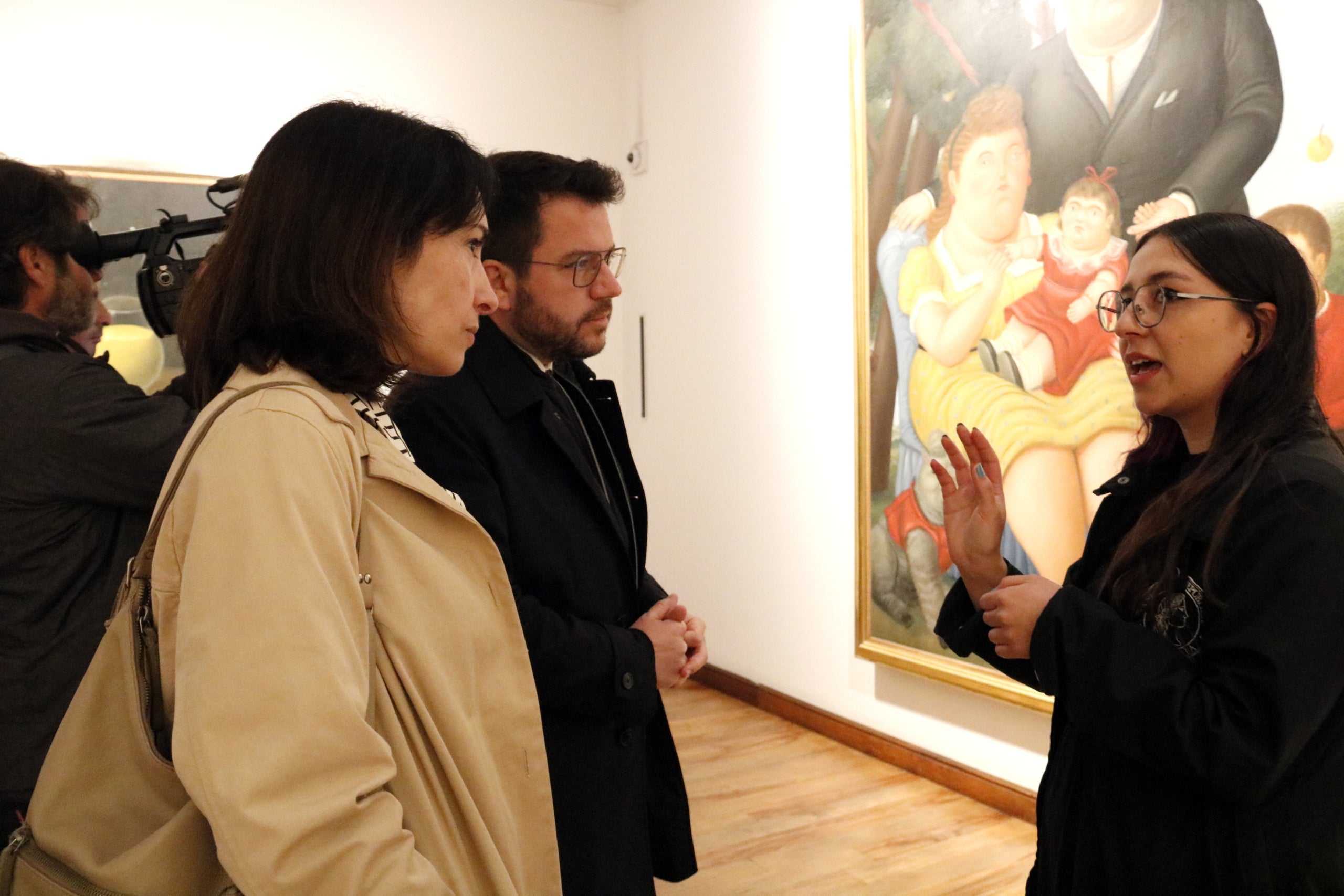 El president de la Generalitat, Pere Aragonès, visitant el Museu Botero a Bogotà, Colòmbia

Data de publicació: dilluns 13 de març del 2023, 17:27

Localització: Bogotà

Autor: Laura Cortés
