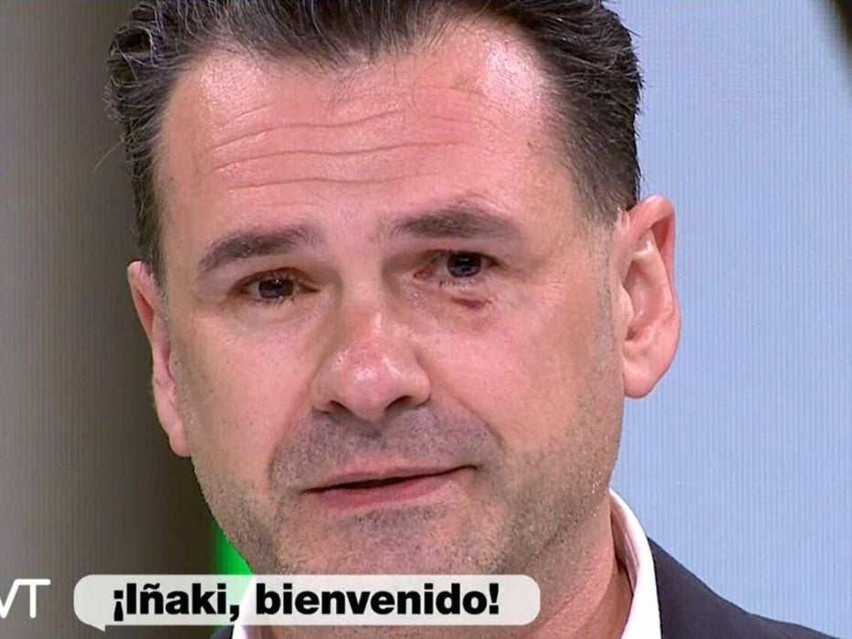 Iñaki López reapareix amb una ferida a l'ull - La Sexta