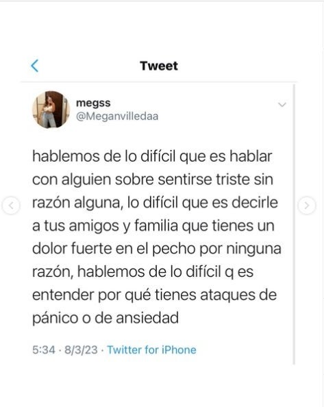 La influencer comparteix un missatge amb el que se sent identificada - Instagram