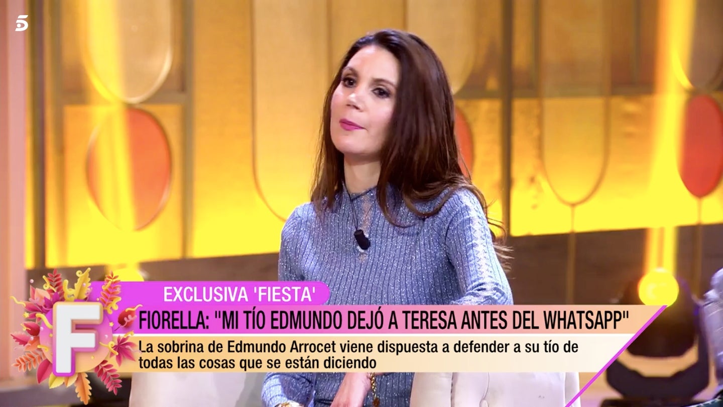 La neboda d'Edmundo Arrocet esclata en directe - Telecinco