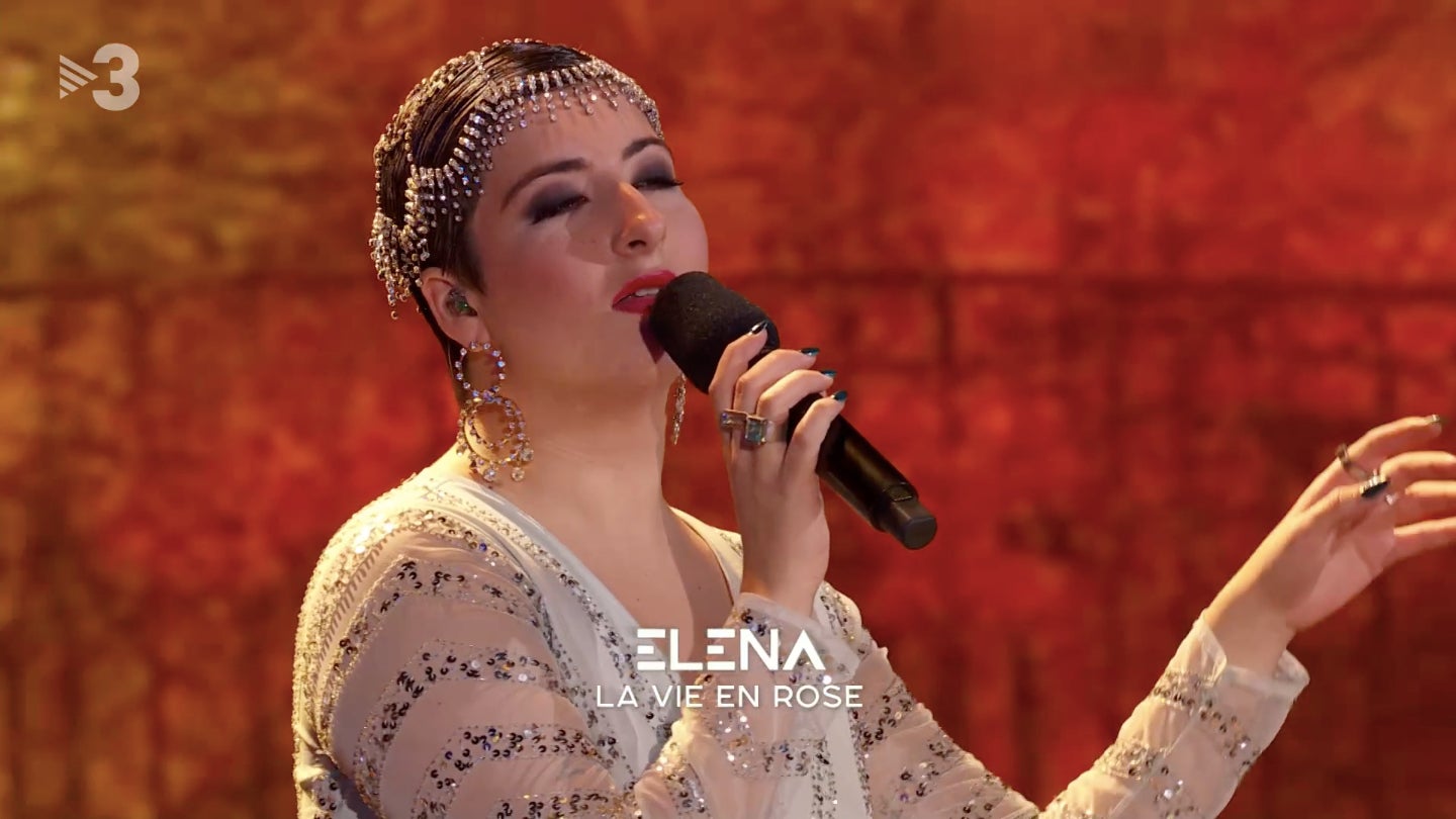 Elena ha estado favorita pràcticament toda la gala - TV3