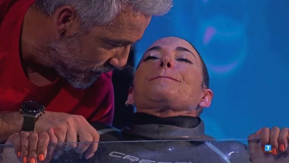 Mariló Montero, sense respirar durant més de quatre minuts - Antena 3