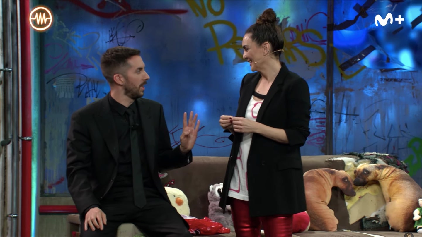Mónica Carrillo sorprèn David Broncano a Movistar+