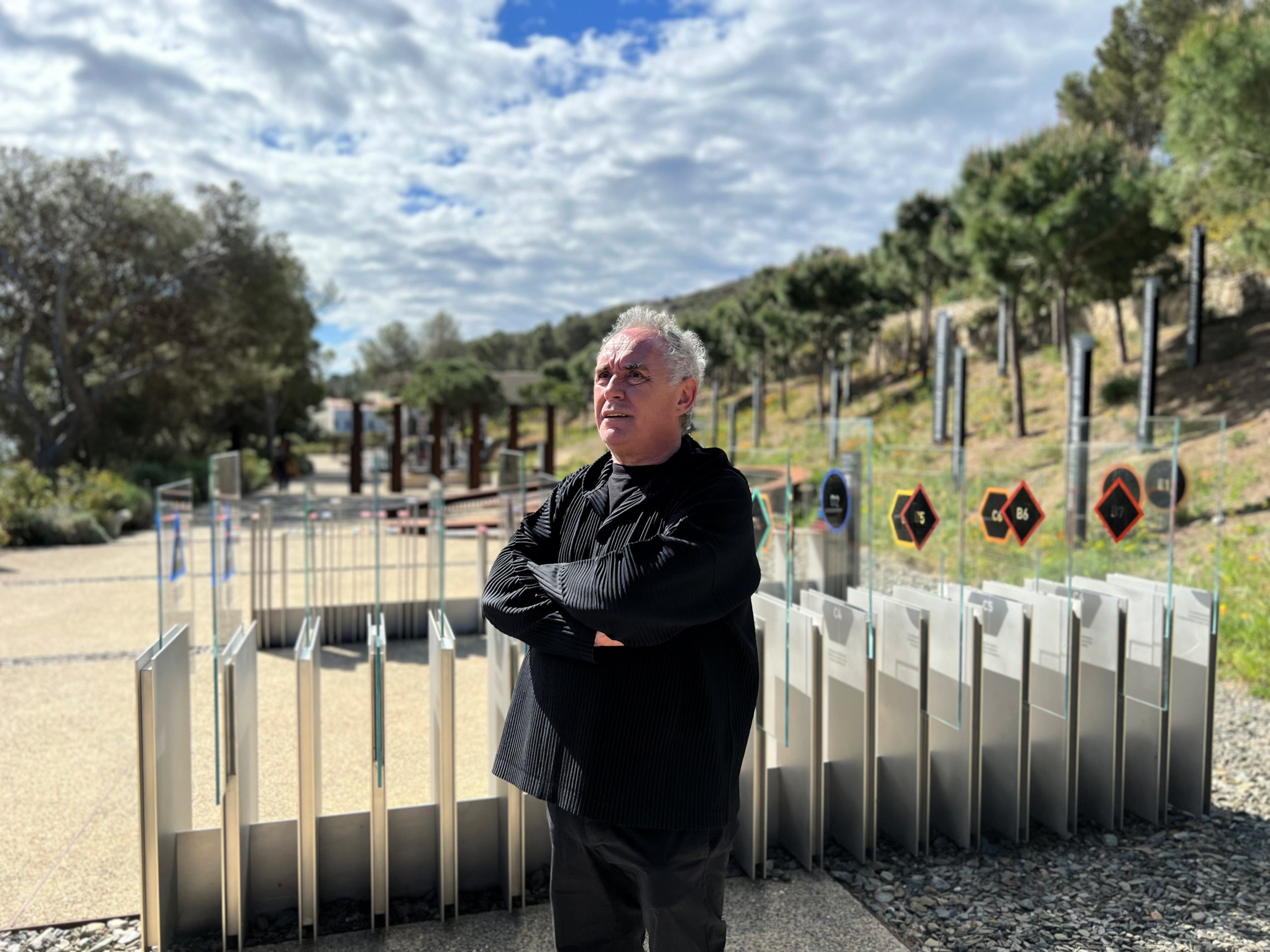 Imatge del xef Ferran Adrià dins del nou recinte d'ElBulli / ACN