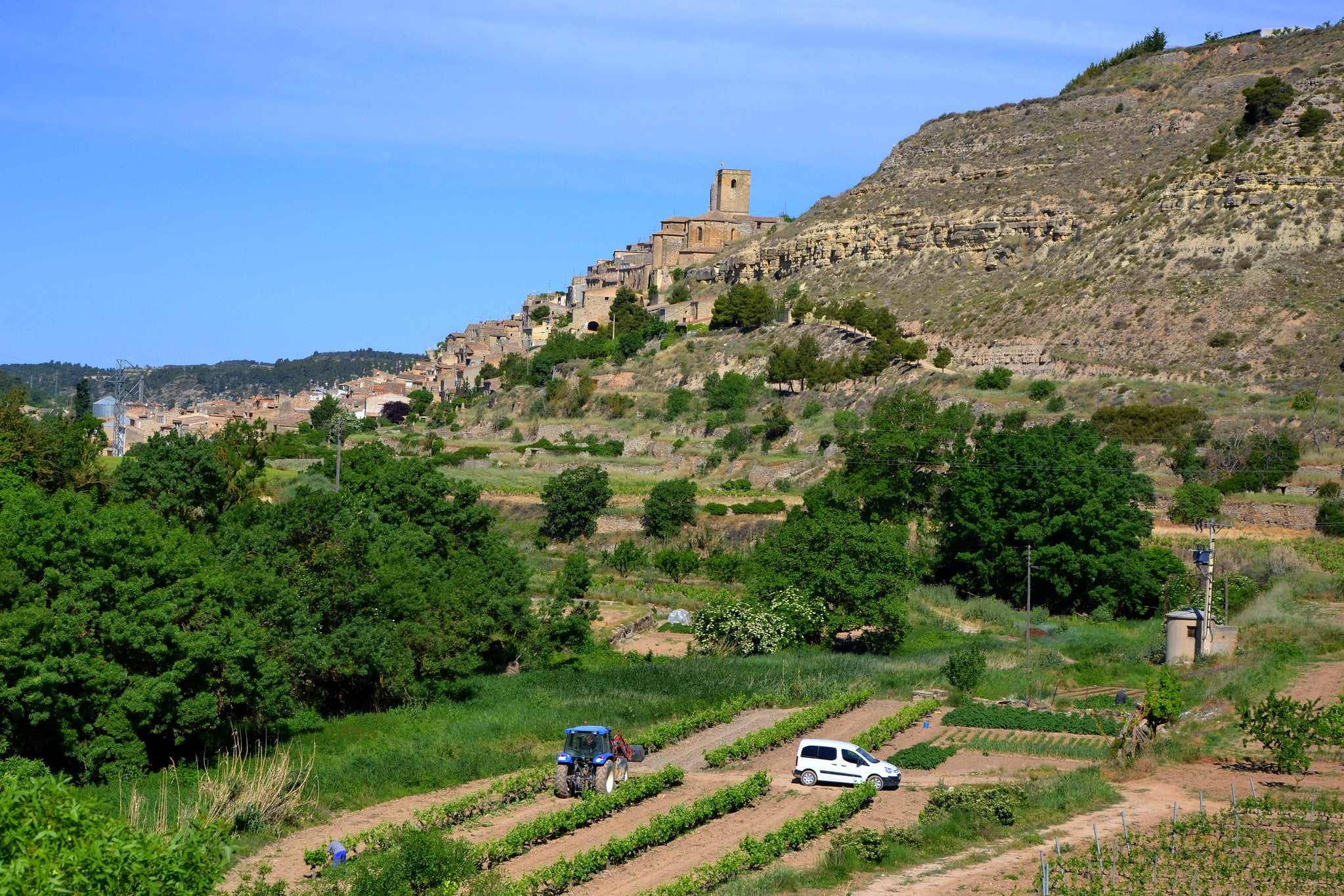 Vista panoràmica del poble de Guimerà, a l'Urgell / Àngela Llop / Flickr (cc-by-sa-2.0)