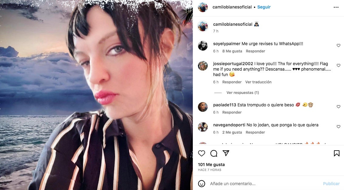 Los fans no saben què pensar de Camilo Blanes - Instagram