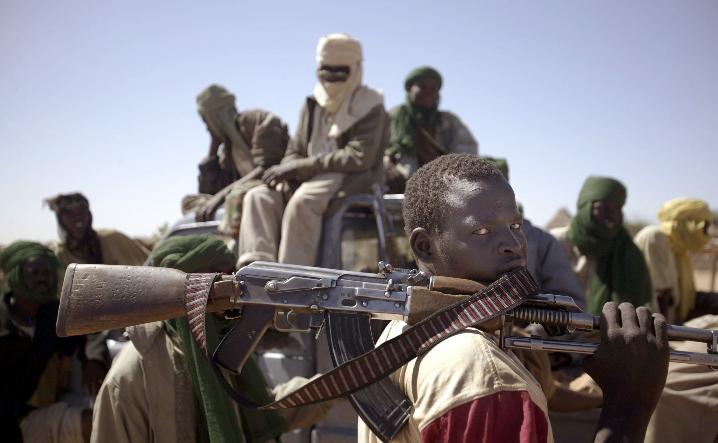 Imagen de archivo de un miliciano sudanés / Detroit Free Press / Zuma Press / ContactoPhoto
