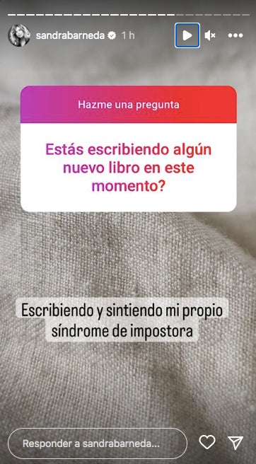 L'estrella televisiva diu que sent síndrome de la impostora - Instagram