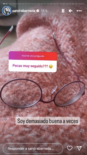 Sandra Barneda reconeix que no té maldat - Instagram