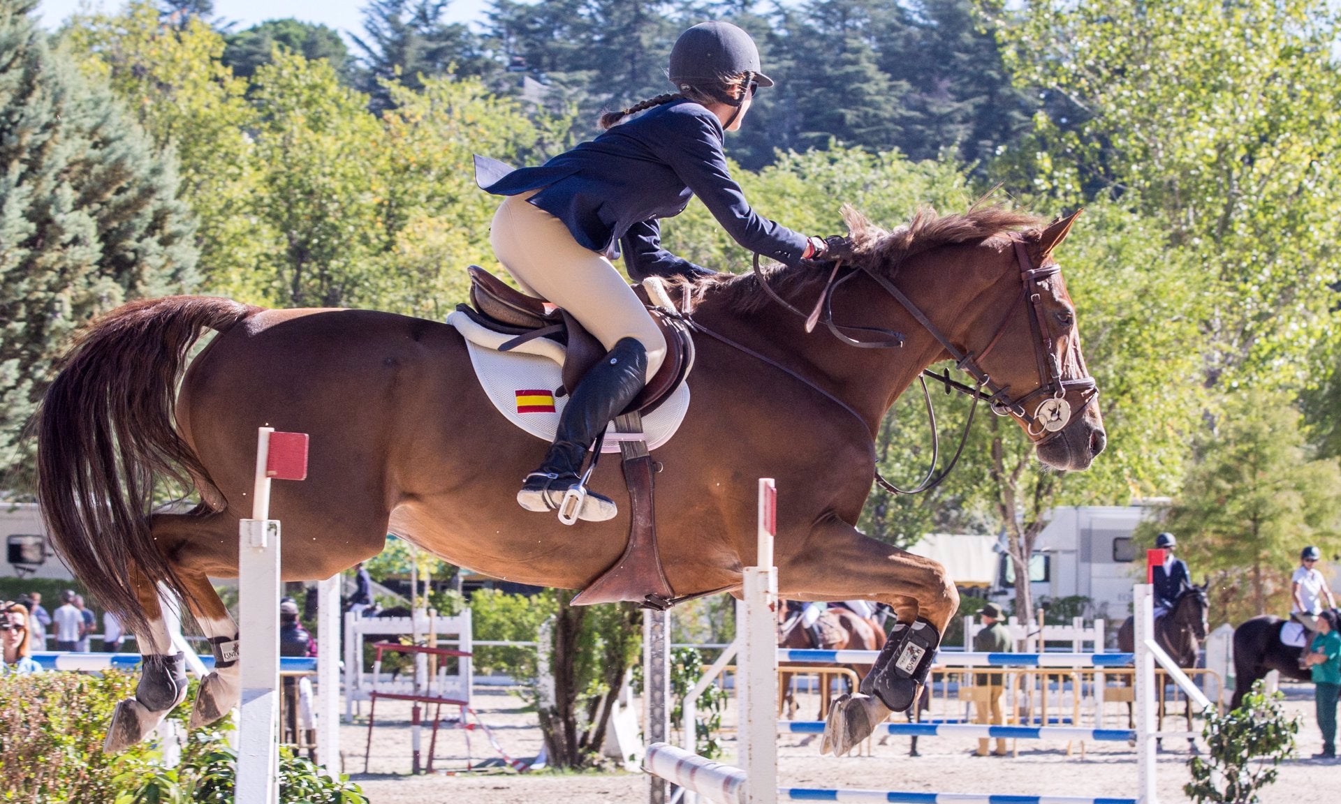 Victoria Federica atropella a una chica cuando iba a caballo - Europa Press