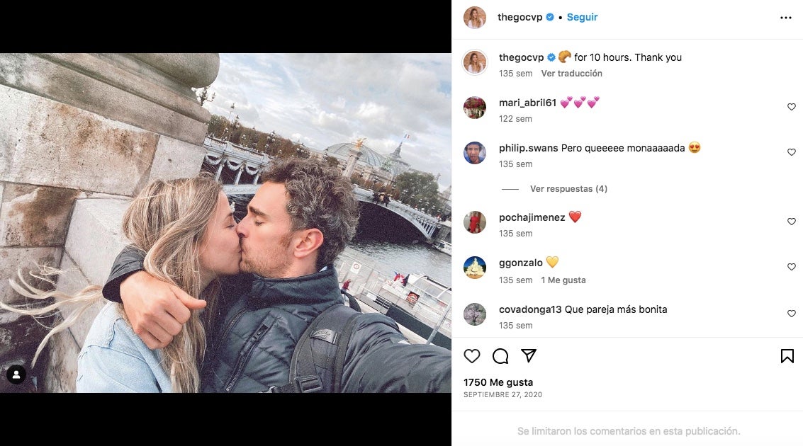 La neboda d'Ana Obregón trenca amb el nòvio - Instagram