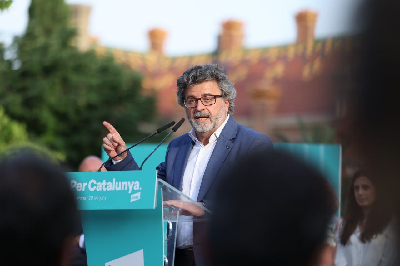 El candidat de Junts al Senat per la demarcació de Barcelona / Toni Castellà