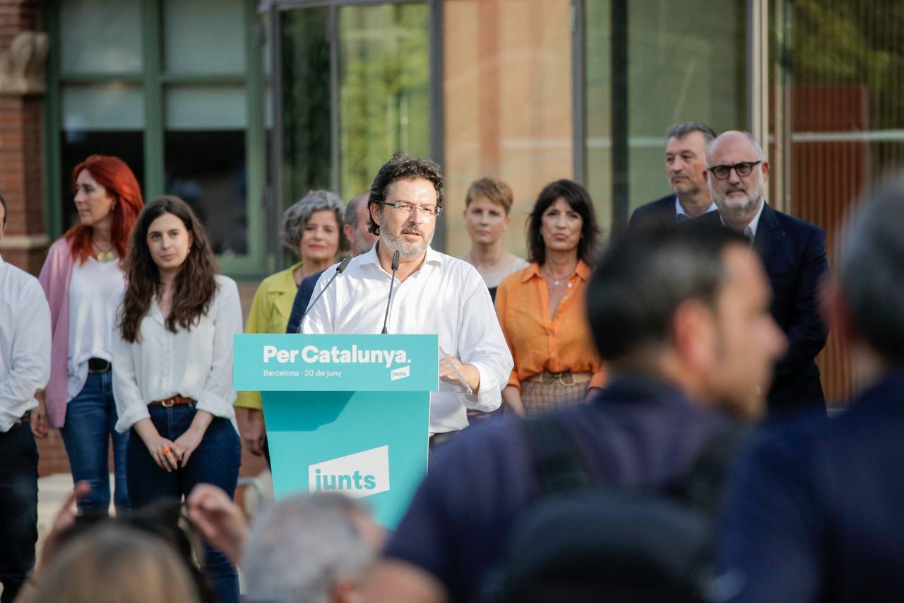 El candidat de Junts al Congrés espanyol per la demarcació de Tarragona, Josep Maria Cruset / Junts