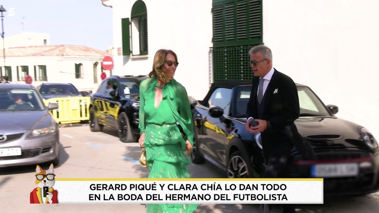 Així anaven vestits els pares de Gerard Piqué - Telecinco