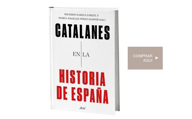 Portada del llibre 'Catalanes en la Historia de España'