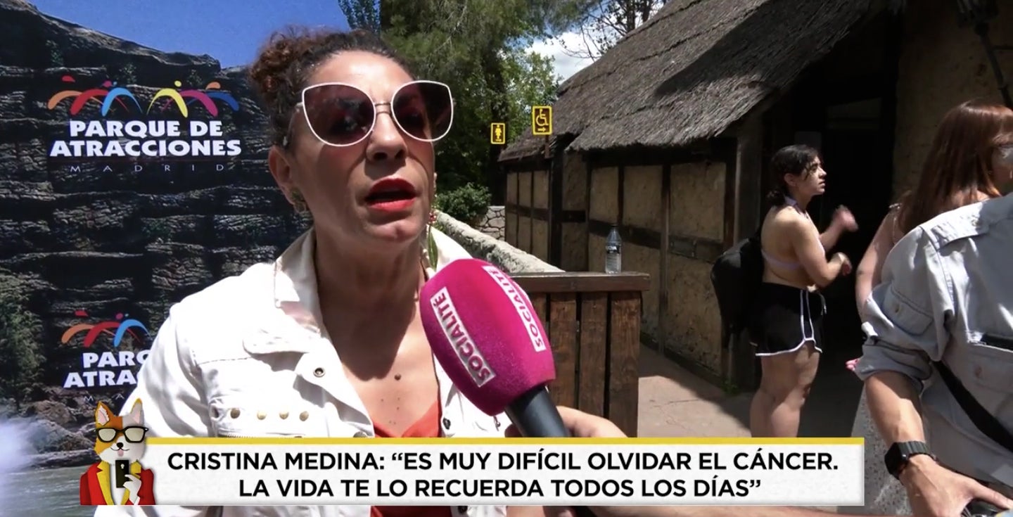 Cristina Medina parla del seu càncer - Telecinco