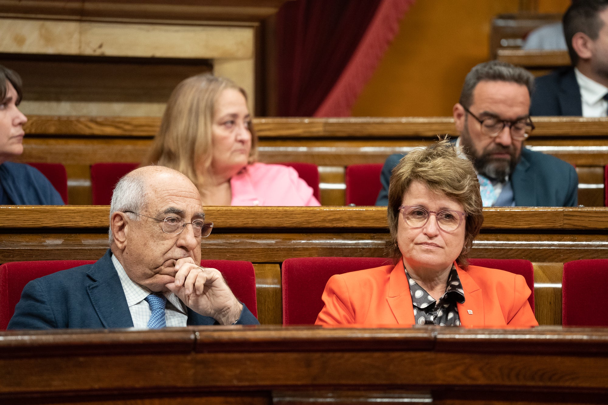 Anna Simó, Consellera d'Educació a la Generalitat de Catalunya, Parlament de Catalunya. 14.06.2023 / Mireia Comas