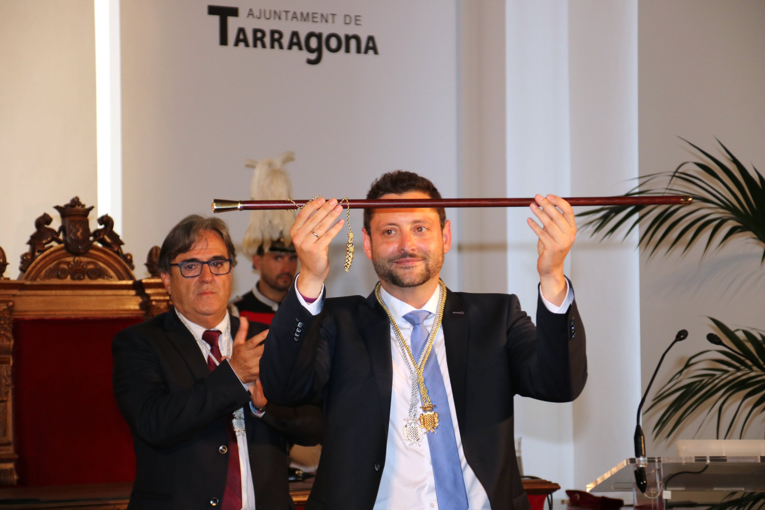 El nou alcalde de Tarragona, Rubén Viñuales, allarga la mà a l'oposició / ACN