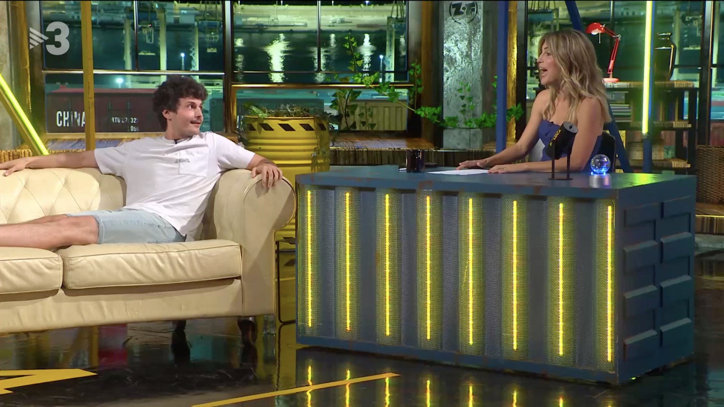 El cantant s'ha mostrat molt còmode en el programa - TV3