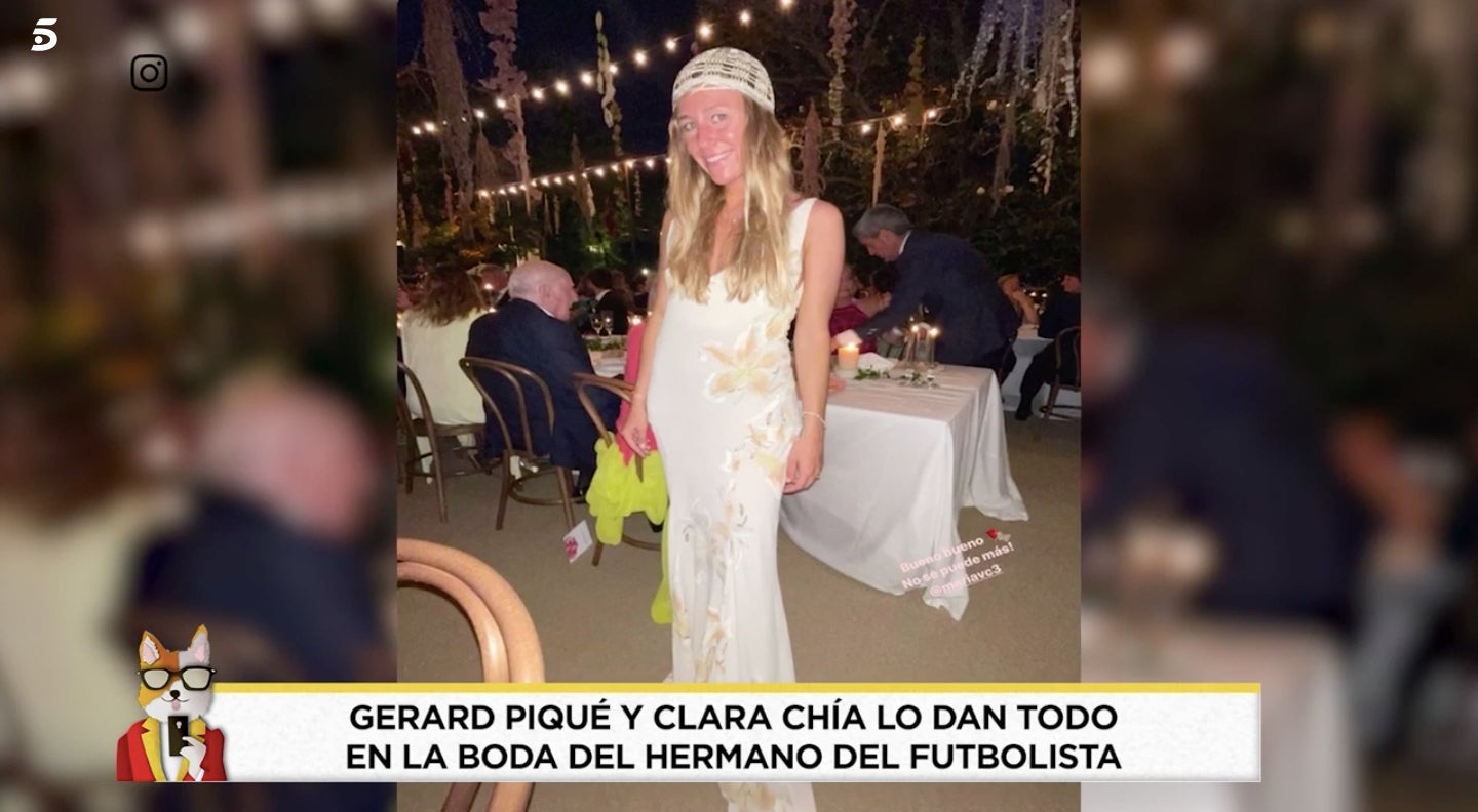 El segon vestit de la cunyada de Gerard Piqué - Telecinco