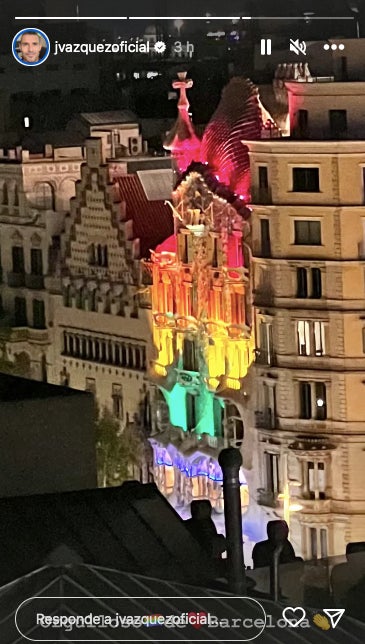 Ha aplaudit que Barcelona s'impliqui en l'Orgull - Instagram