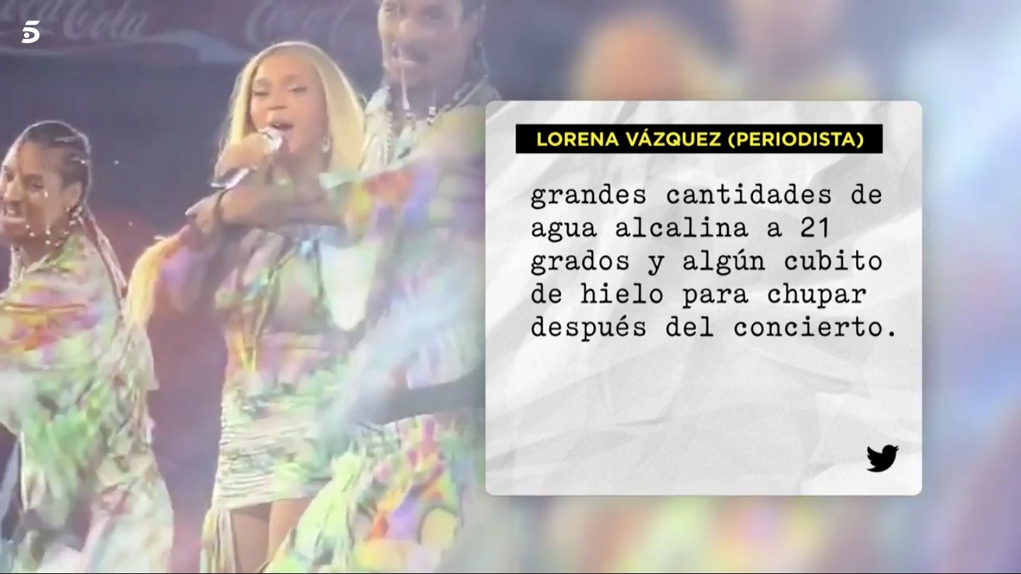 La cantant té manies dignes de diva - Telecinco