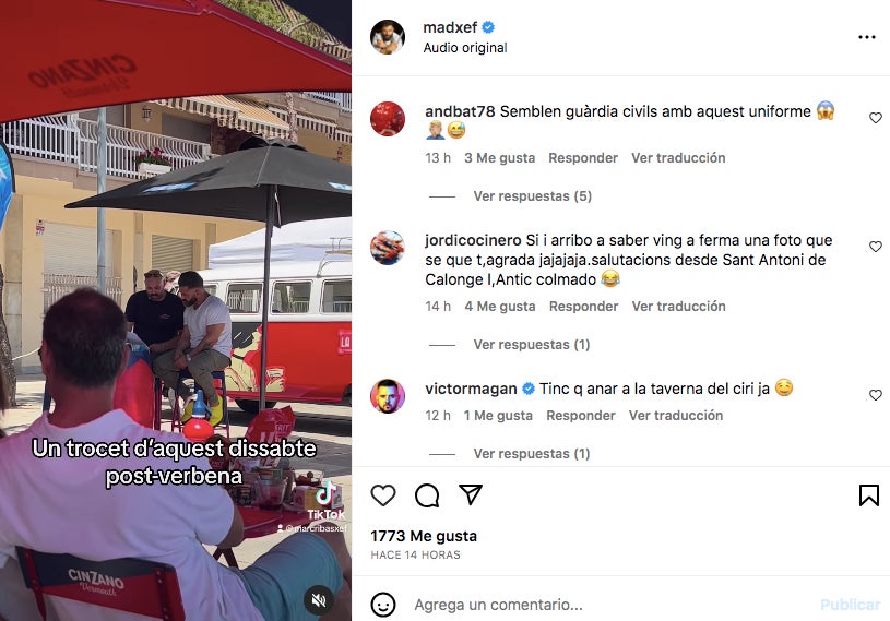 Marc Ribas, convidat estrella de Llucià Ferrer - Instagram