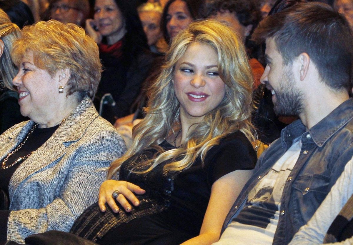 Shakira, quan estava embarassada - Europa Press