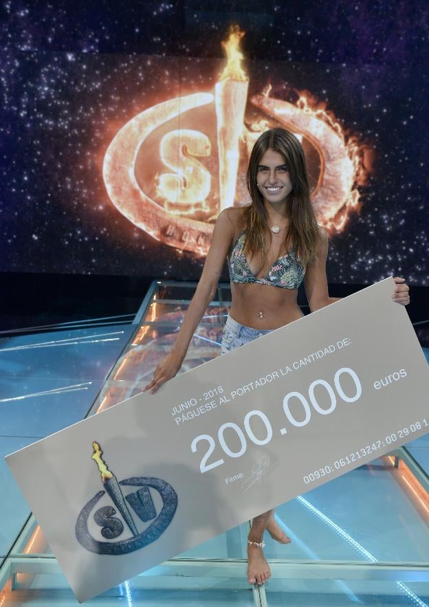 Sofía Suescun va guanyar Supervivientes el 2018 - Telecinco