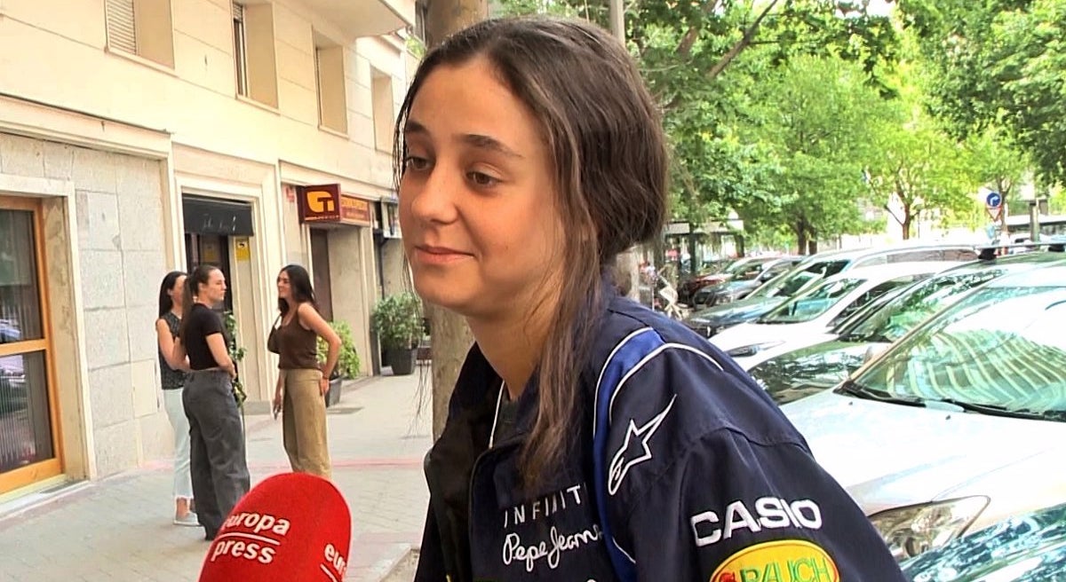 Victoria Federica parla amb la premsa sobre Iñaki Urdangarin - Europa Press