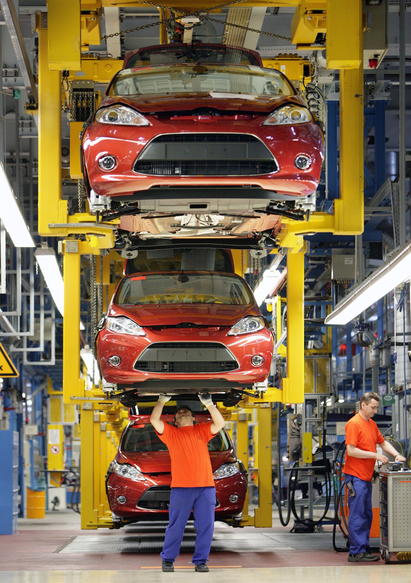La planta de fabricación del Ford Fiesta a Colonia (Alemania) / Ford.es