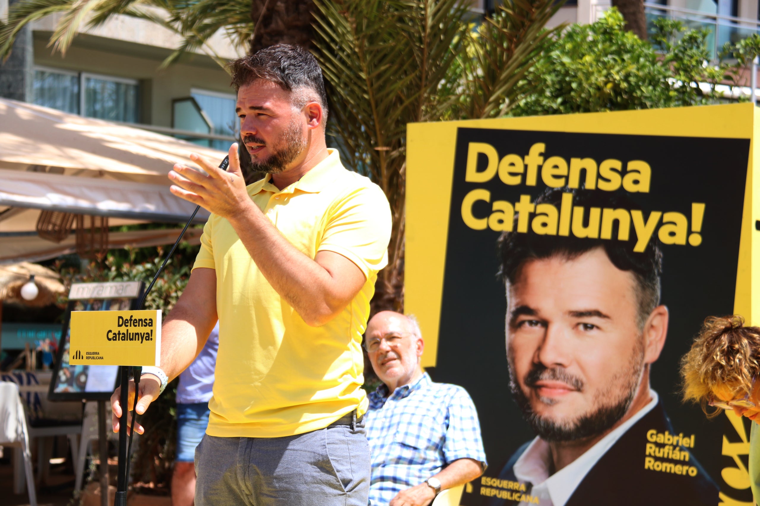 Imatge de Gabriel Rufián, cap de llista d'ERC a les eleccions del 23-J / ACN