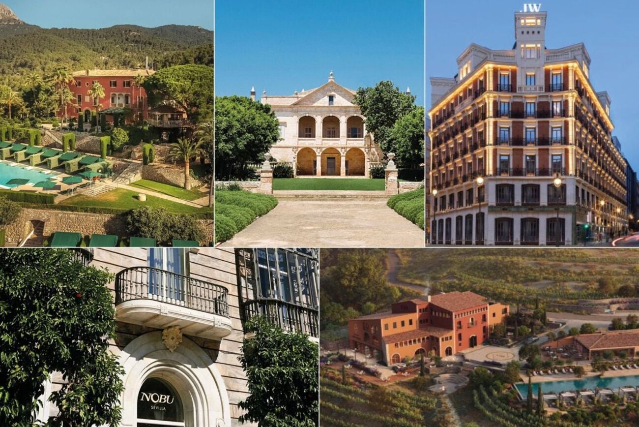 Imatge de cinc hotels de luxe oberts a l'estat aquest 2023