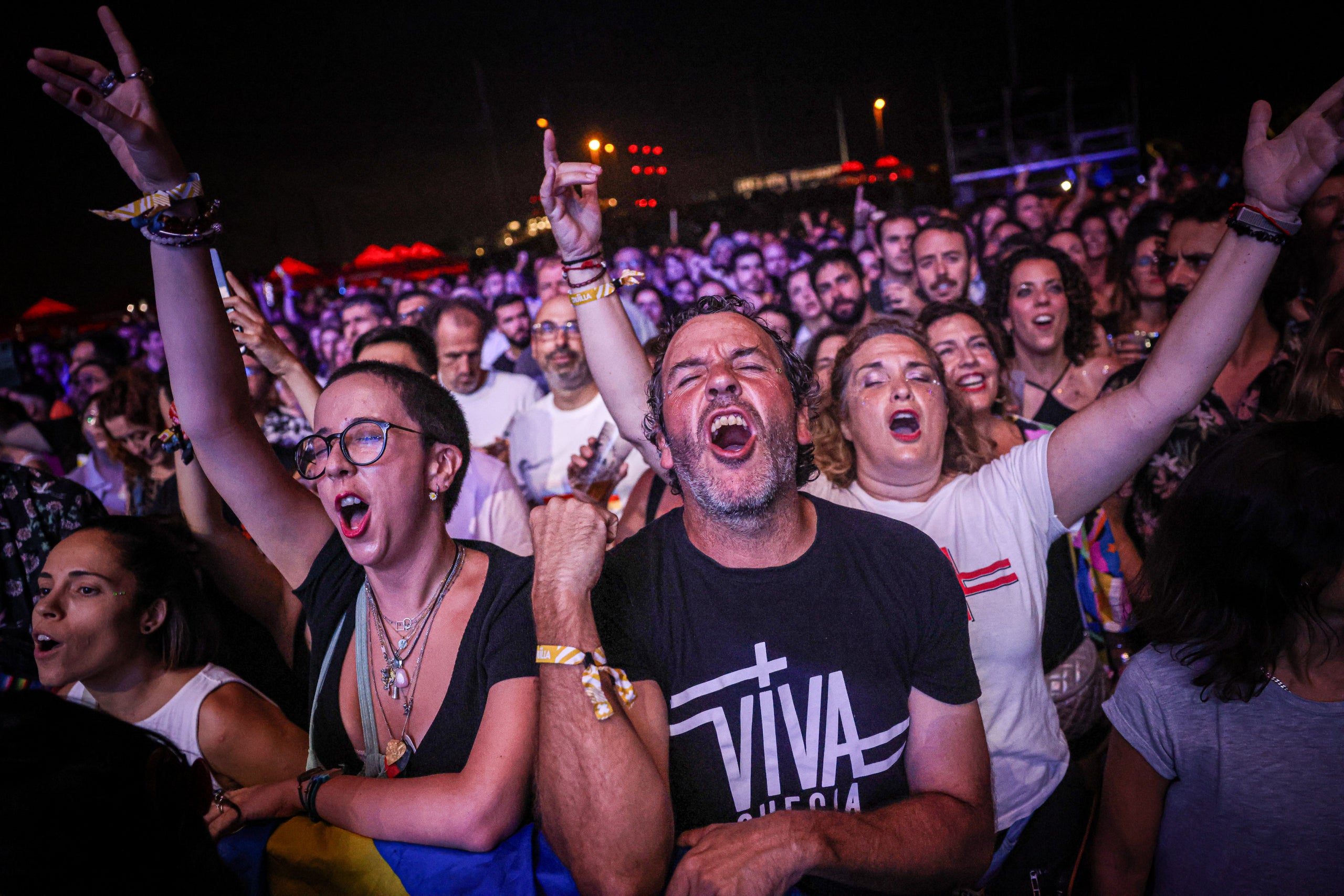 El públic del Cruïlla l'última nit de festival / ACN