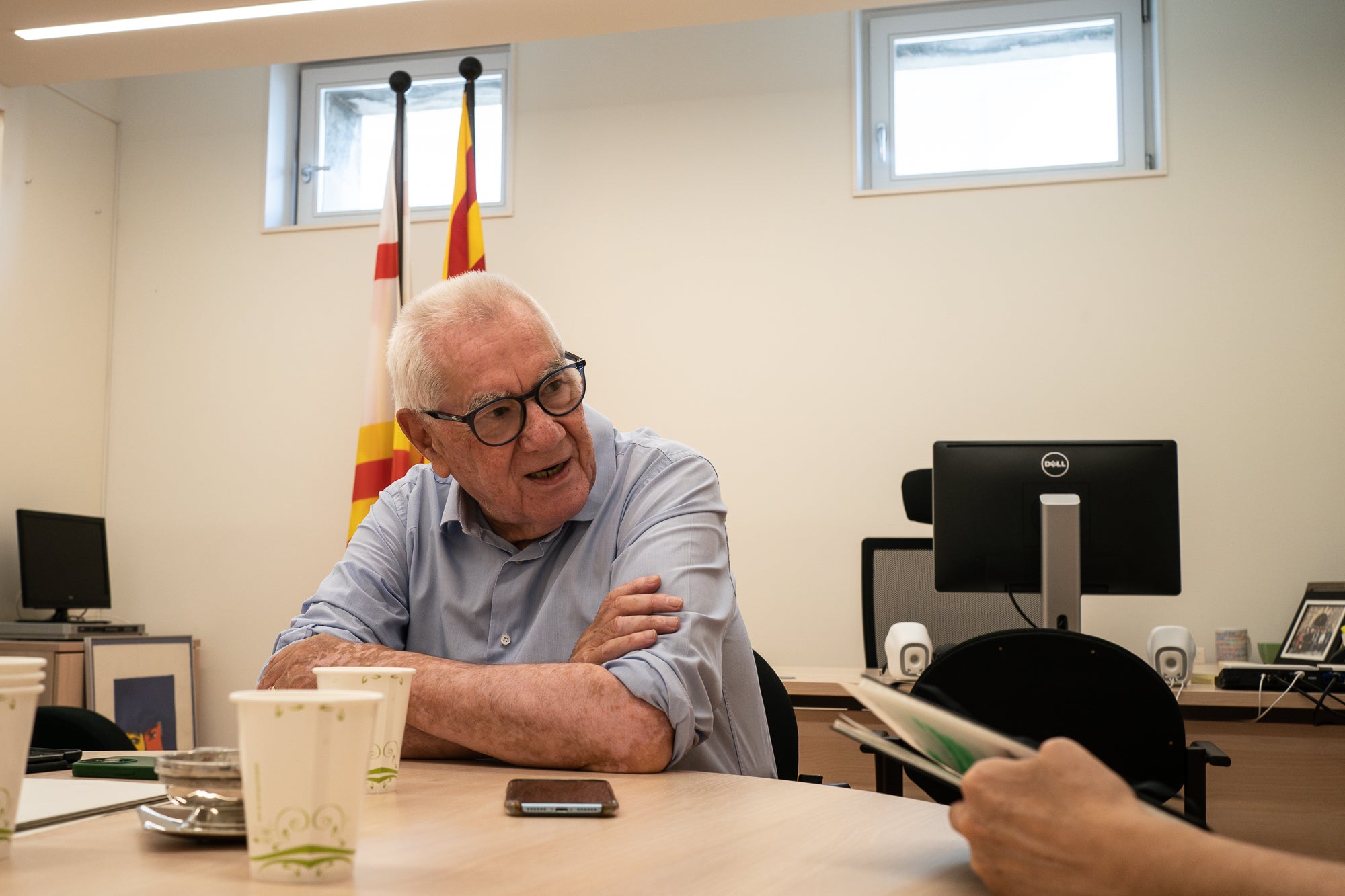 Ernest Maragall, regidor de l'Ajuntament de Barcelona, ERC 18.07.2023 / Mireia Comas