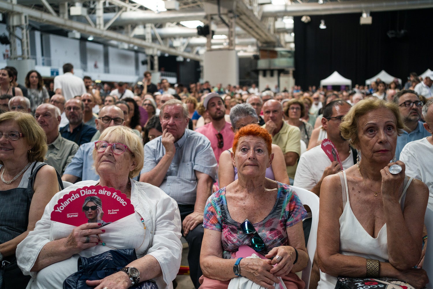 Más de 2.000 personas han asistido al acto central de campaña de Sumar- En común Podemos / Mireia Comas